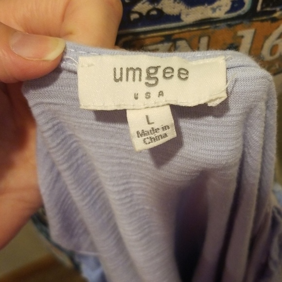 Umgee brand baby blue tank - Picture 6 of 6